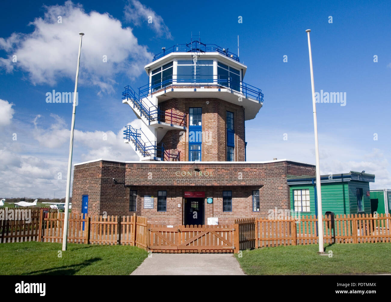 Barton, aeroporto City Airport, Manchester Foto Stock