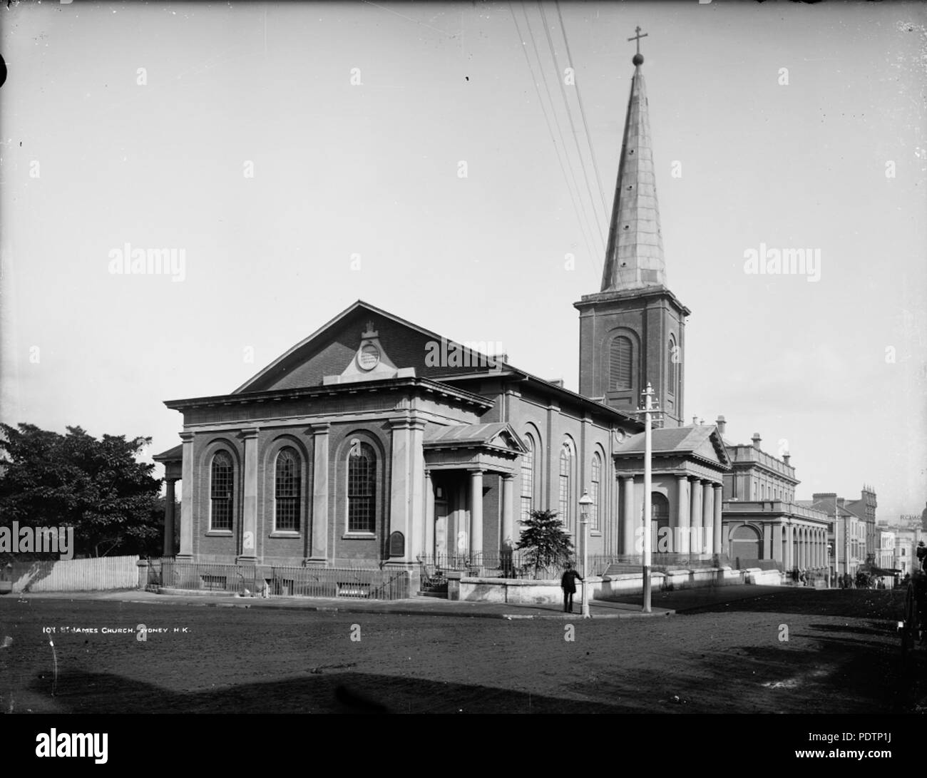 196 St James chiesa di Sydney Foto Stock