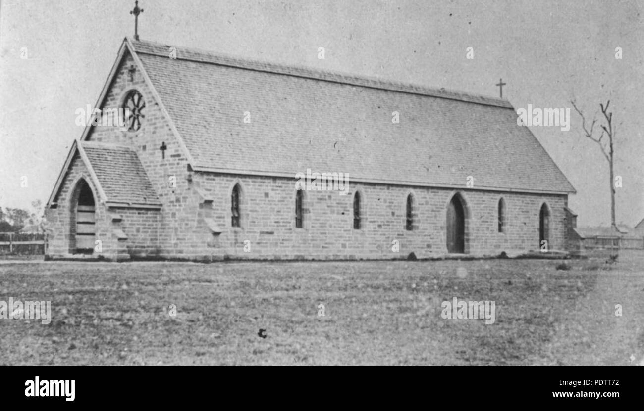 205 StateLibQld 1 110320 prima Santa Maria la Chiesa cattolica romana Foto Stock