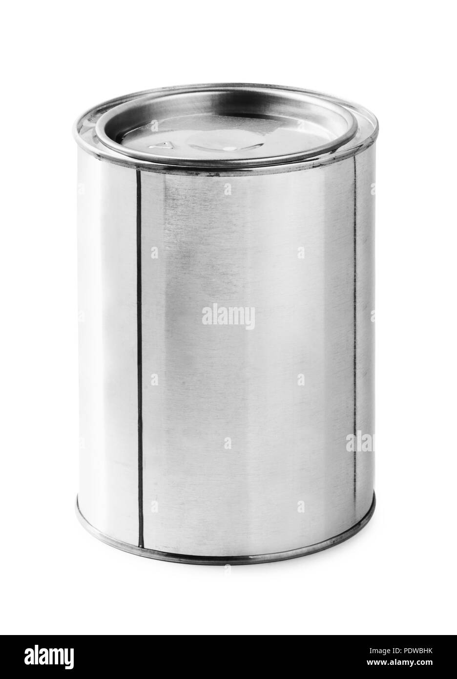 La vernice può sfondo isolato Foto Stock