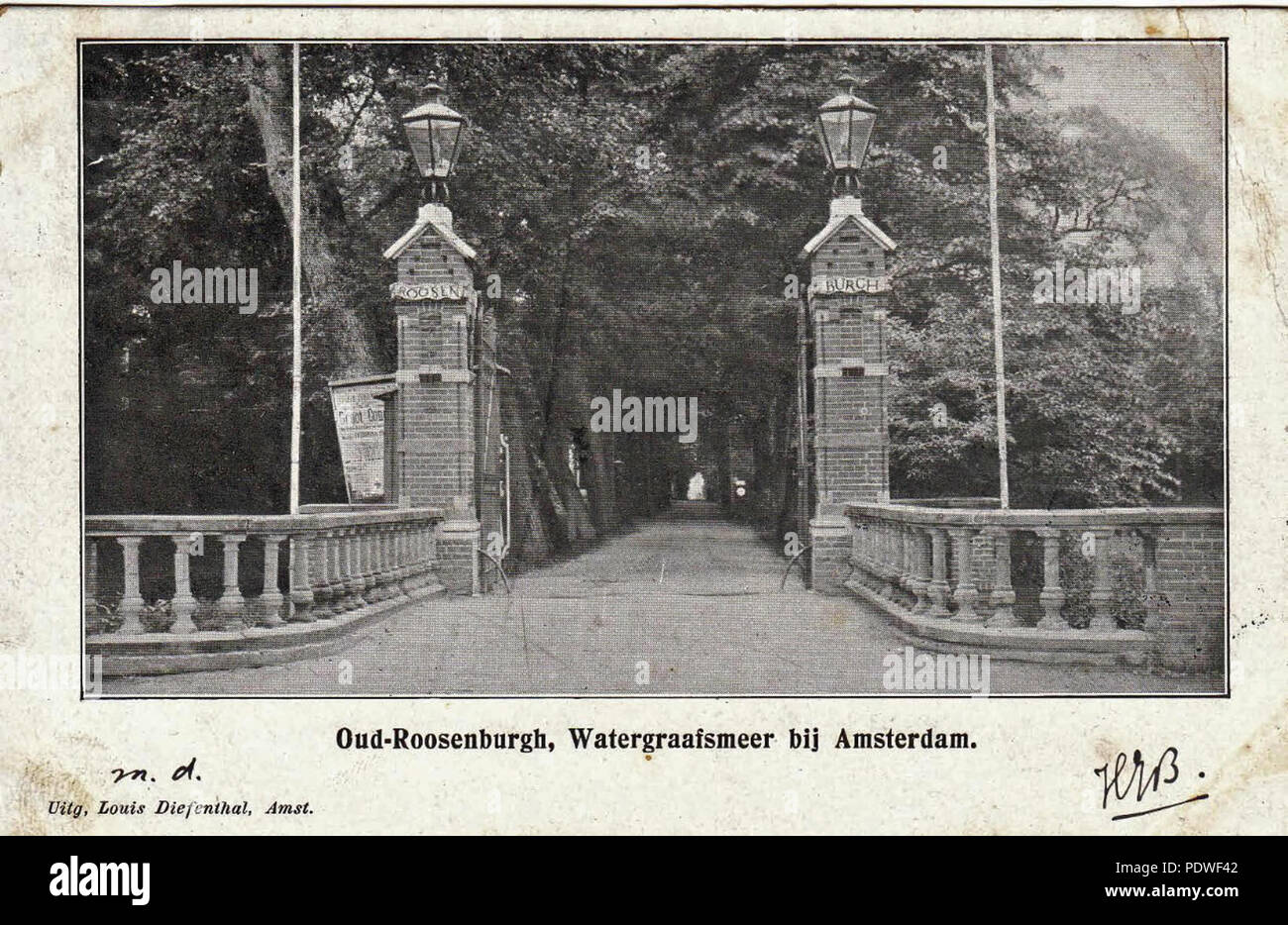 251 Oud-Roosenburgh, Watergraafsmeer Foto Stock
