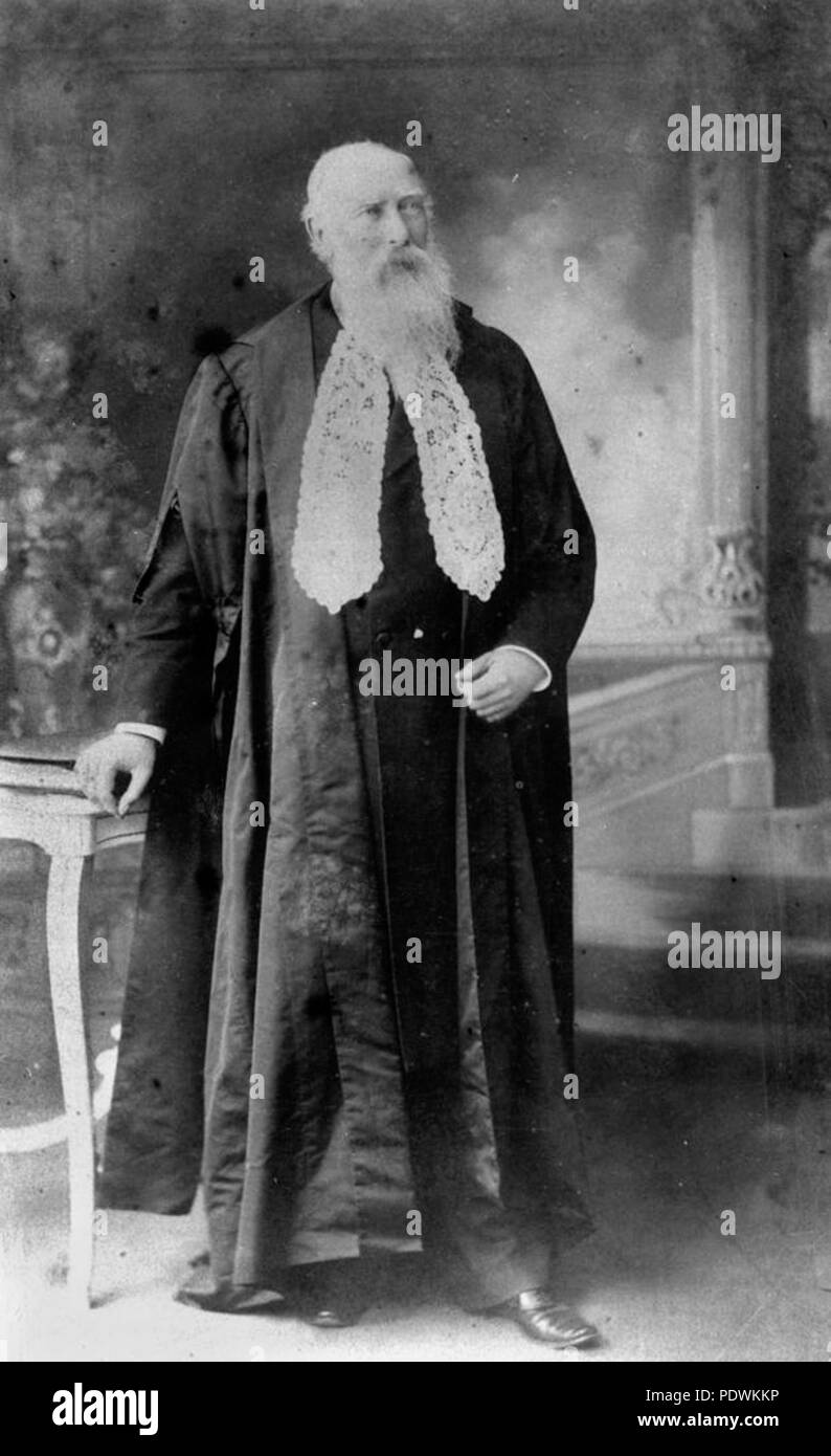 251 StateLibQld 1 211336 politico e Governatore del Queensland Sir Hugh Muir Nelson, Brisbane, ca. 1892 Foto Stock