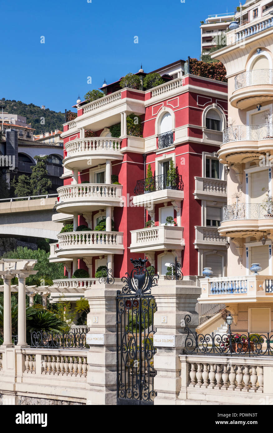 Luxury Condominiums, Monaco Foto Stock