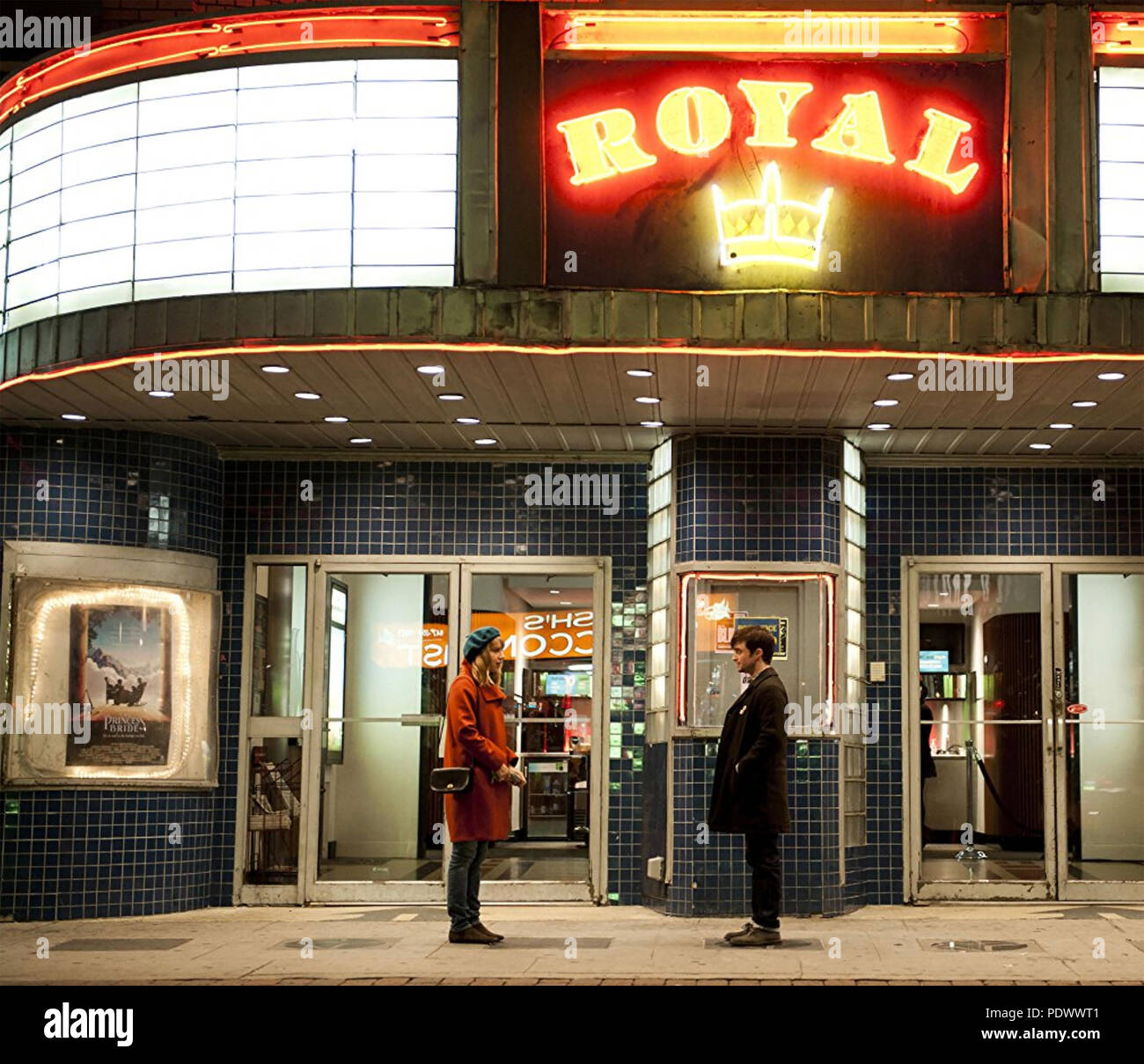 Che cosa succede se 2013 Fastnet Films Production con Daniel Radcliffe e Zoe Kazan Foto Stock