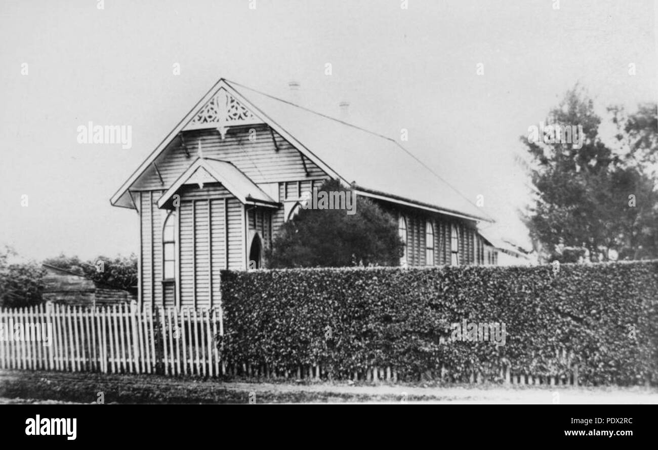245 StateLibQld 1 183967 Chiesa Metodista di Childers, ca. 1908 Foto Stock