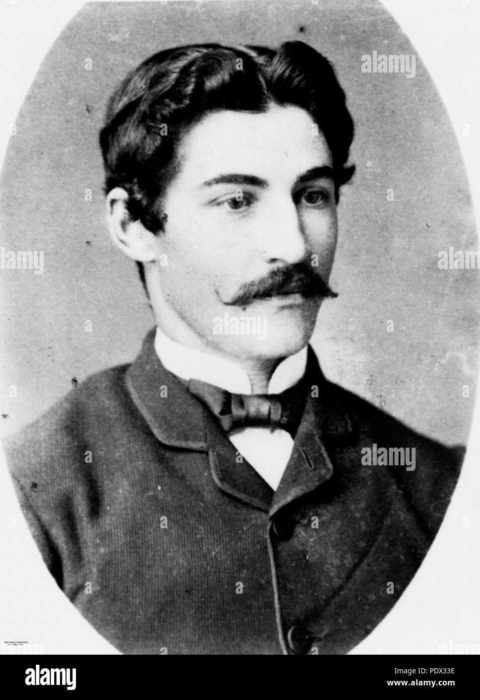 246 StateLibQld 1 187115 Ritratto di un giovane uomo, 1870-1880 Foto Stock