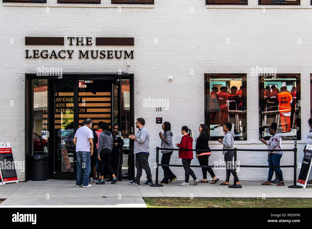 Il Museo di Legacy, Montgomery, Alabama, STATI UNITI D'AMERICA Foto Stock