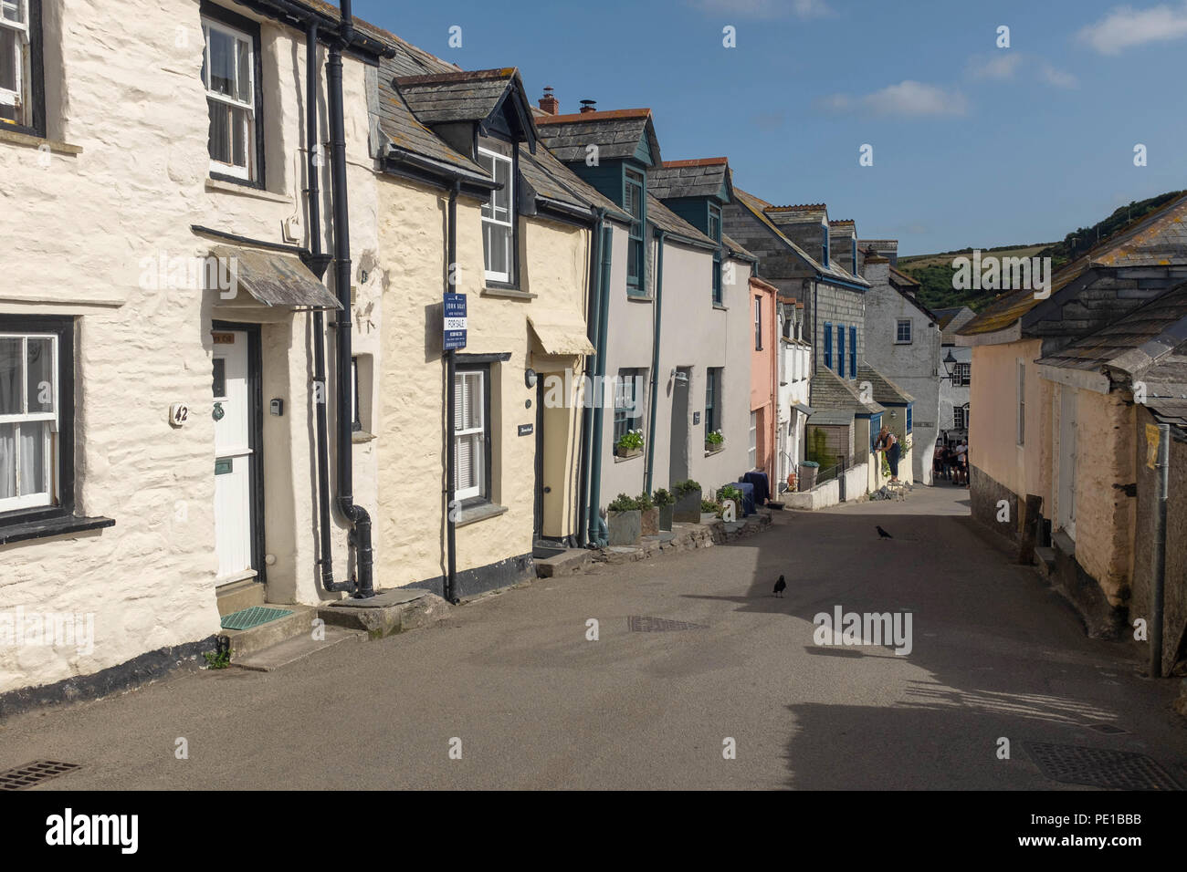 Port Isaac, Cornwall, Regno Unito Foto Stock