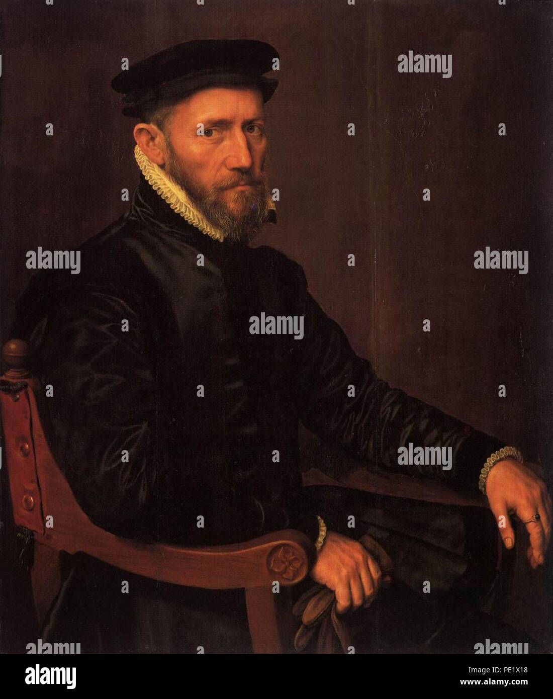 Anthonis Mor - Sir Thomas Gresham - Foto Stock