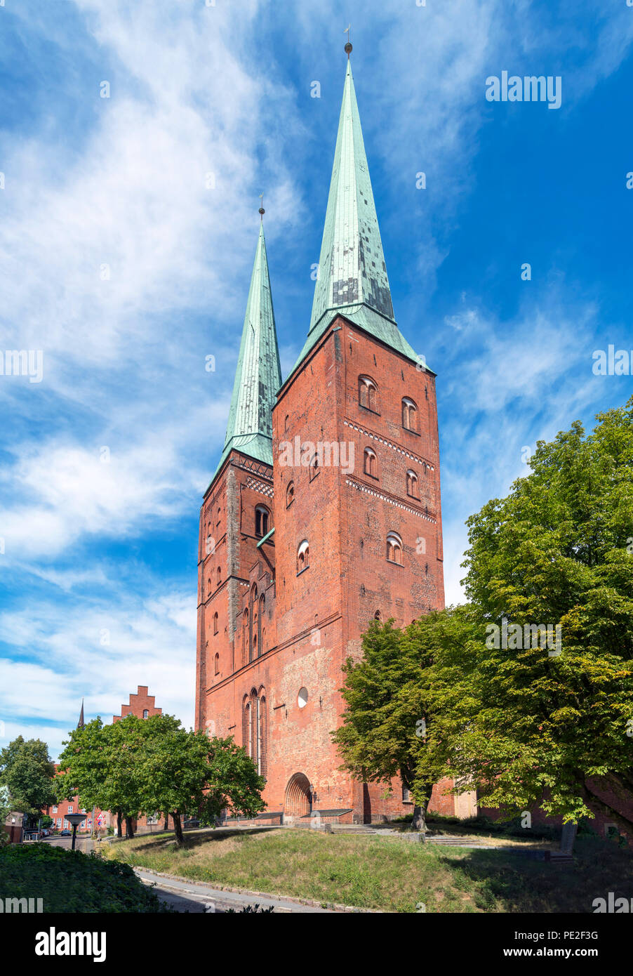 Cattedrale di Lubecca (Lübecker Dom), Lubecca, Schleswig-Holstein, Germania Foto Stock