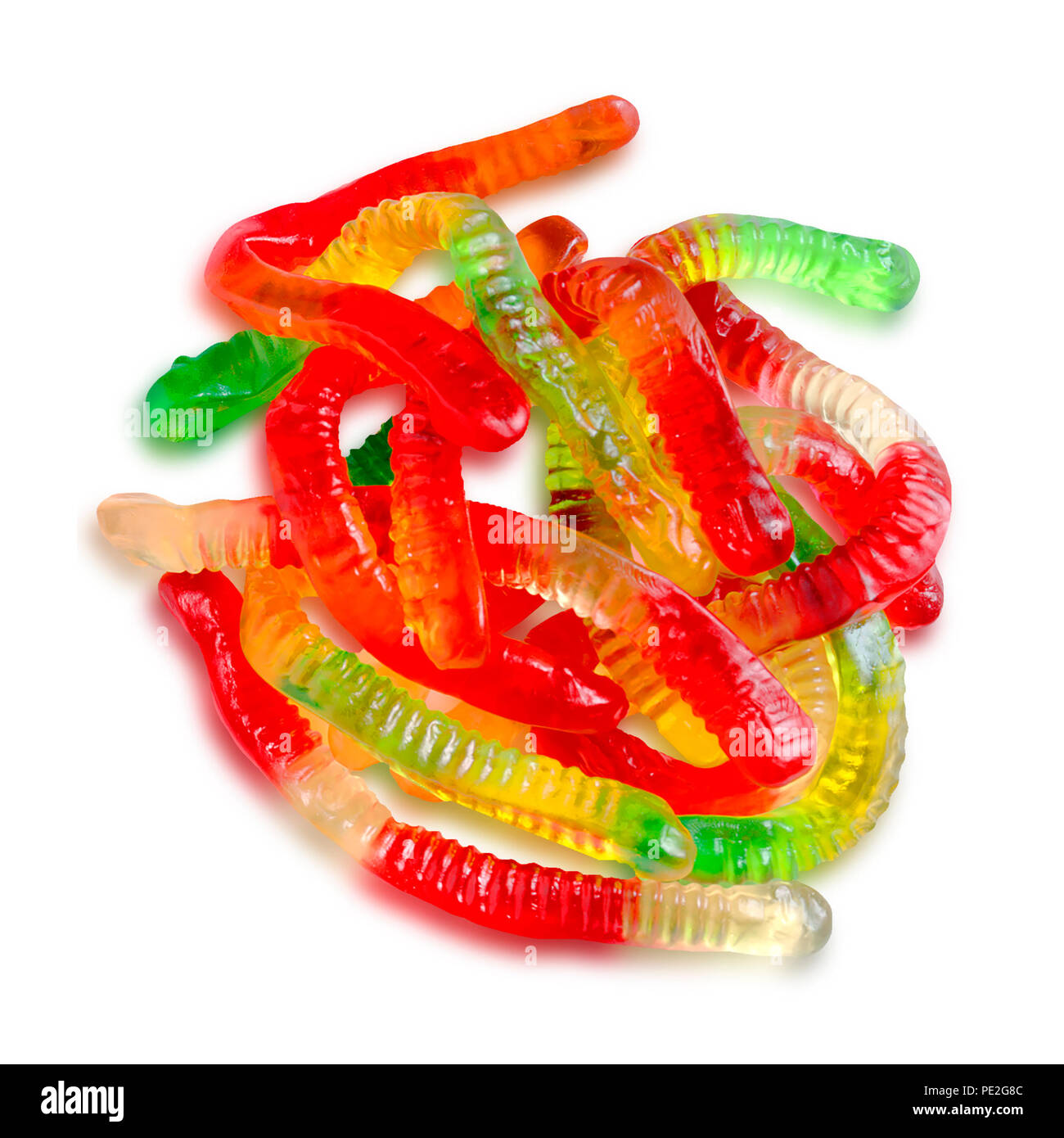 Gummy worm Foto Stock