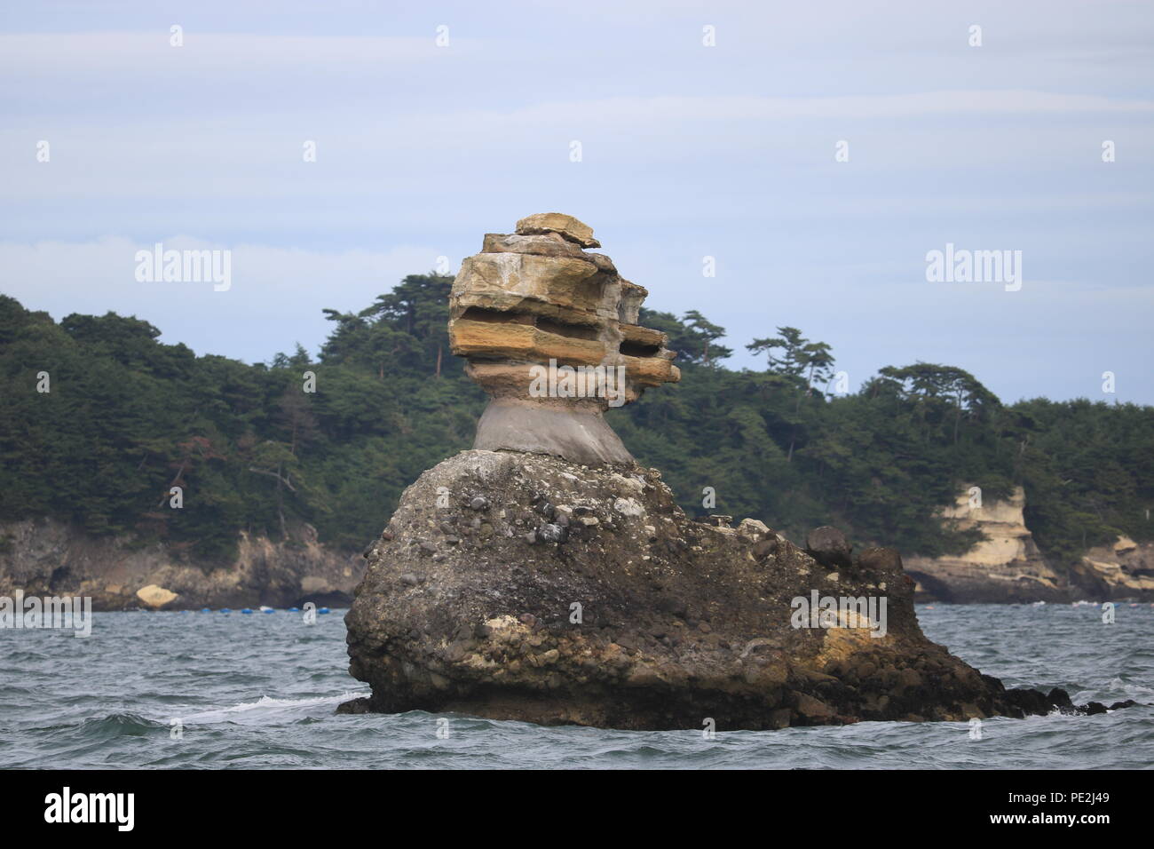 Niōjima Isola, Matsushima, Sendai, Giappone Foto Stock