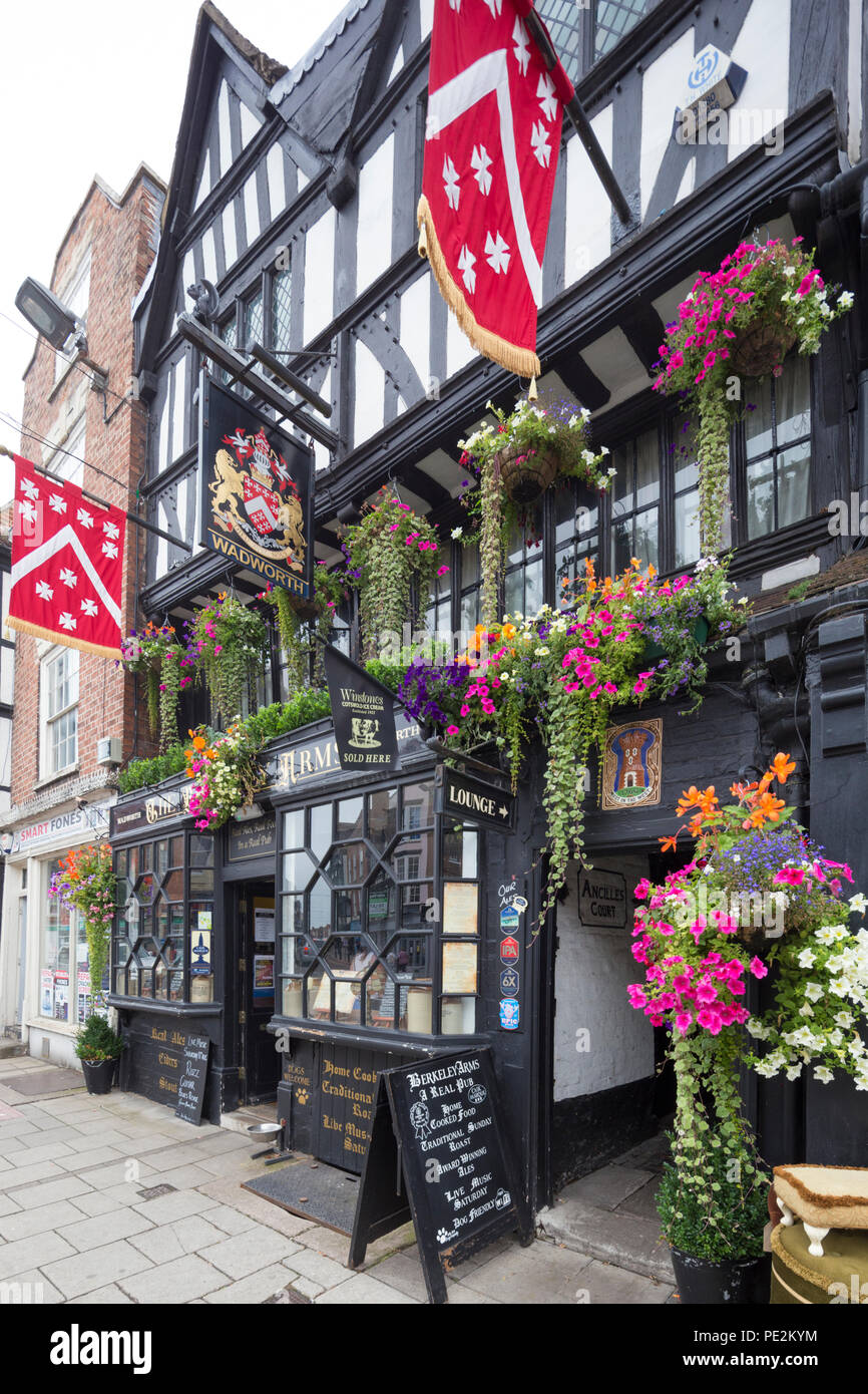 I bracci di Berkeley a Tewkesbury, Gloucestershire, England, Regno Unito Foto Stock