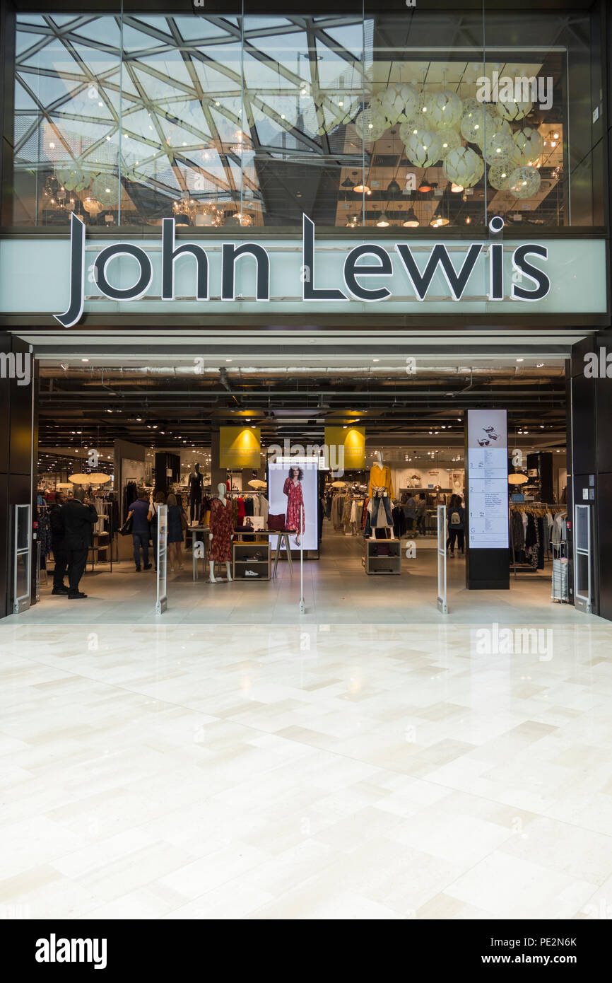 John Lewis department store, Ariel Way, Città Bianca, London, W12, Regno Unito Foto Stock