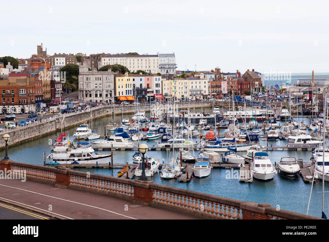 Ramsgate città e porto, Kent, Regno Unito. Foto Stock