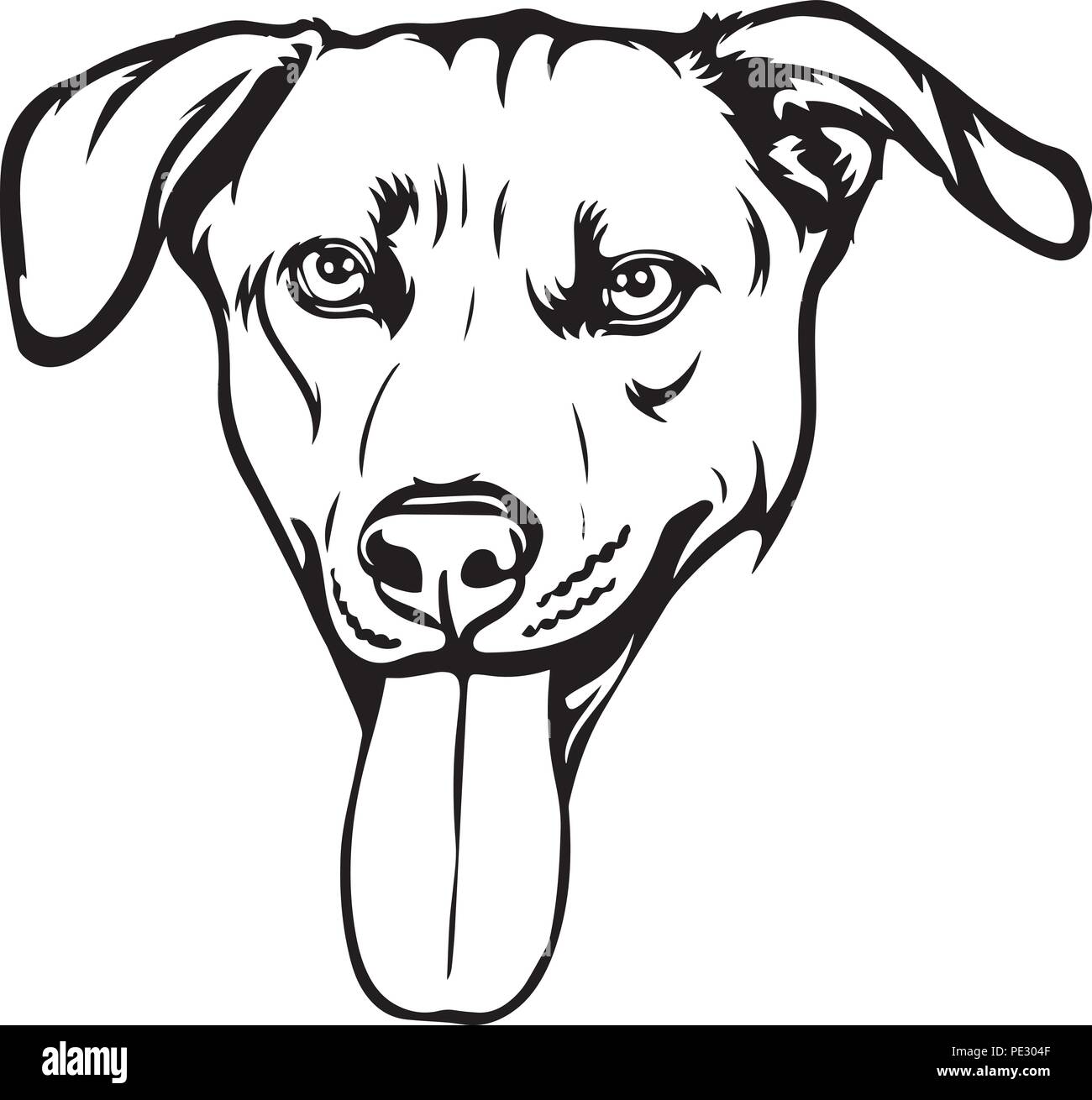 Sottobicchiere Rhodesian Ridgeback - Simpatico Cane Con Retro In Sughero - 9,5x9,5 Cm - Regalo Per Amanti Dei Cani - 2