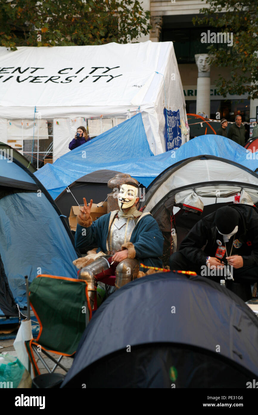 Occupare Londra Foto Stock