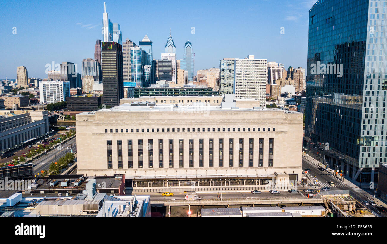 Internal Revenue Service, ex Philadelphia principale Post Office - costruito nel 1935, Philadelphia, PA Foto Stock