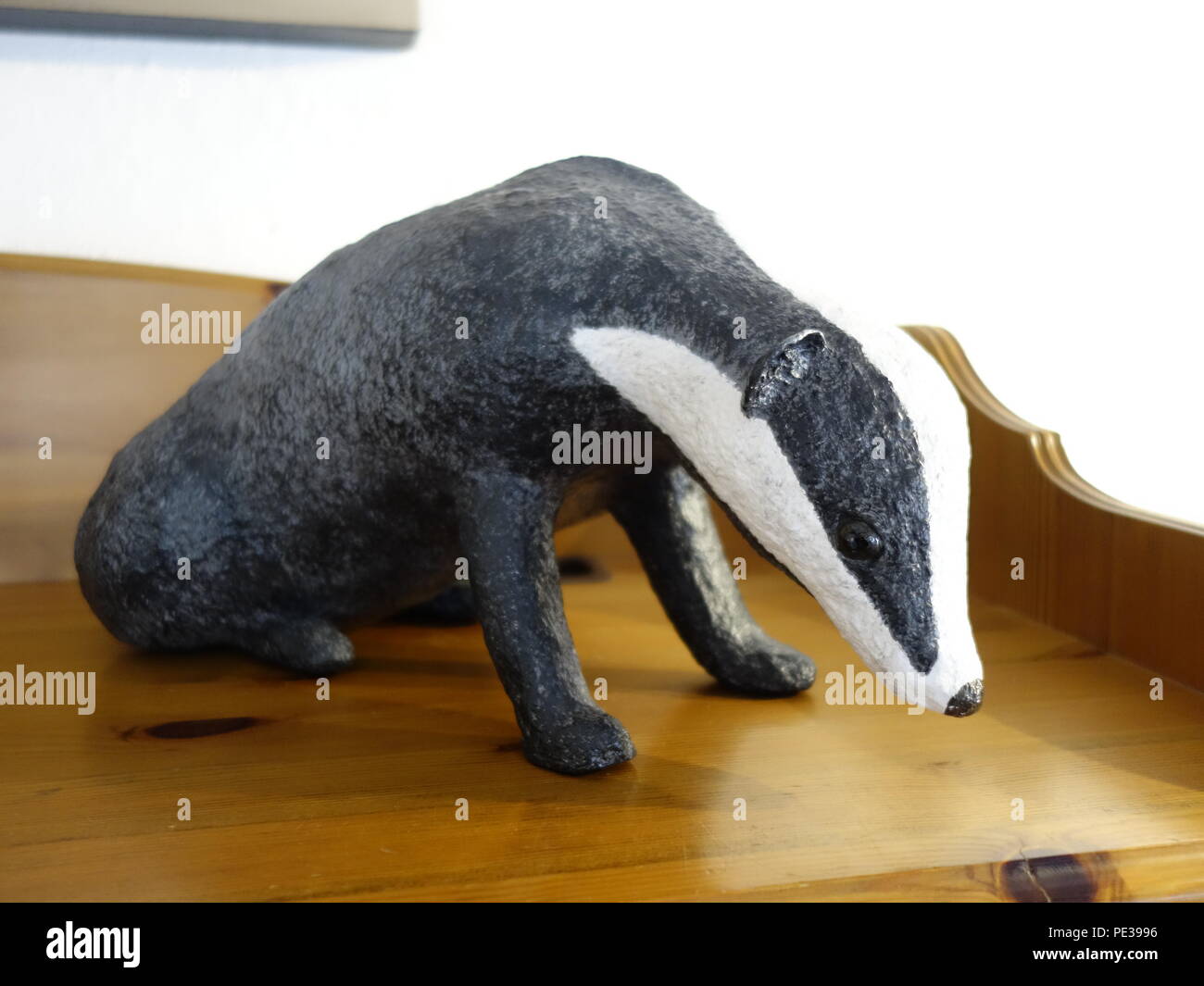 Un badger Foto Stock