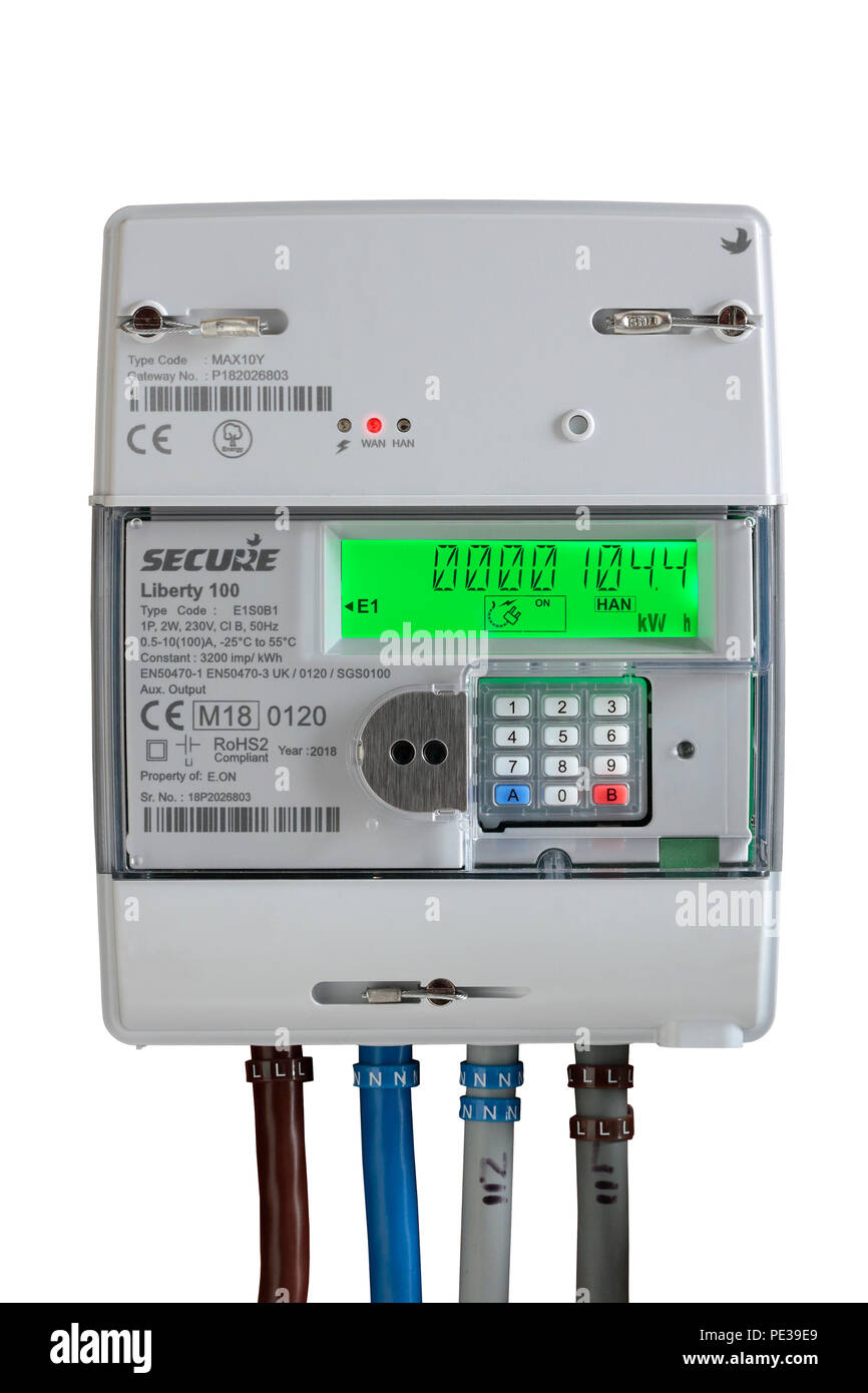 Smart electric meter immagini e fotografie stock ad alta risoluzione - Alamy