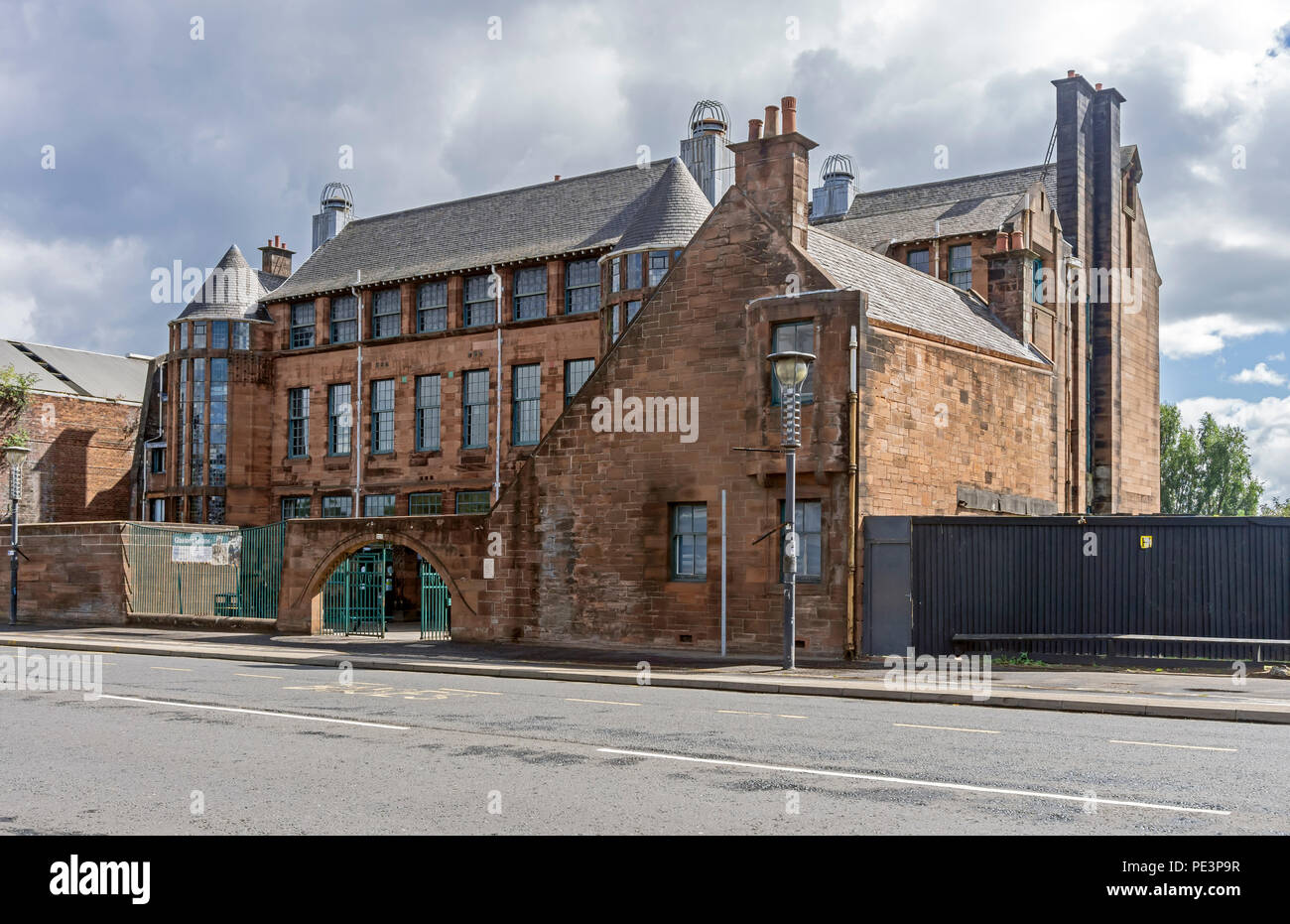 Charles Rennie Mackintosh progettato Scotland Street School (ora museo) in  Scozia Street Glasgow Scotland Regno Unito Foto stock - Alamy