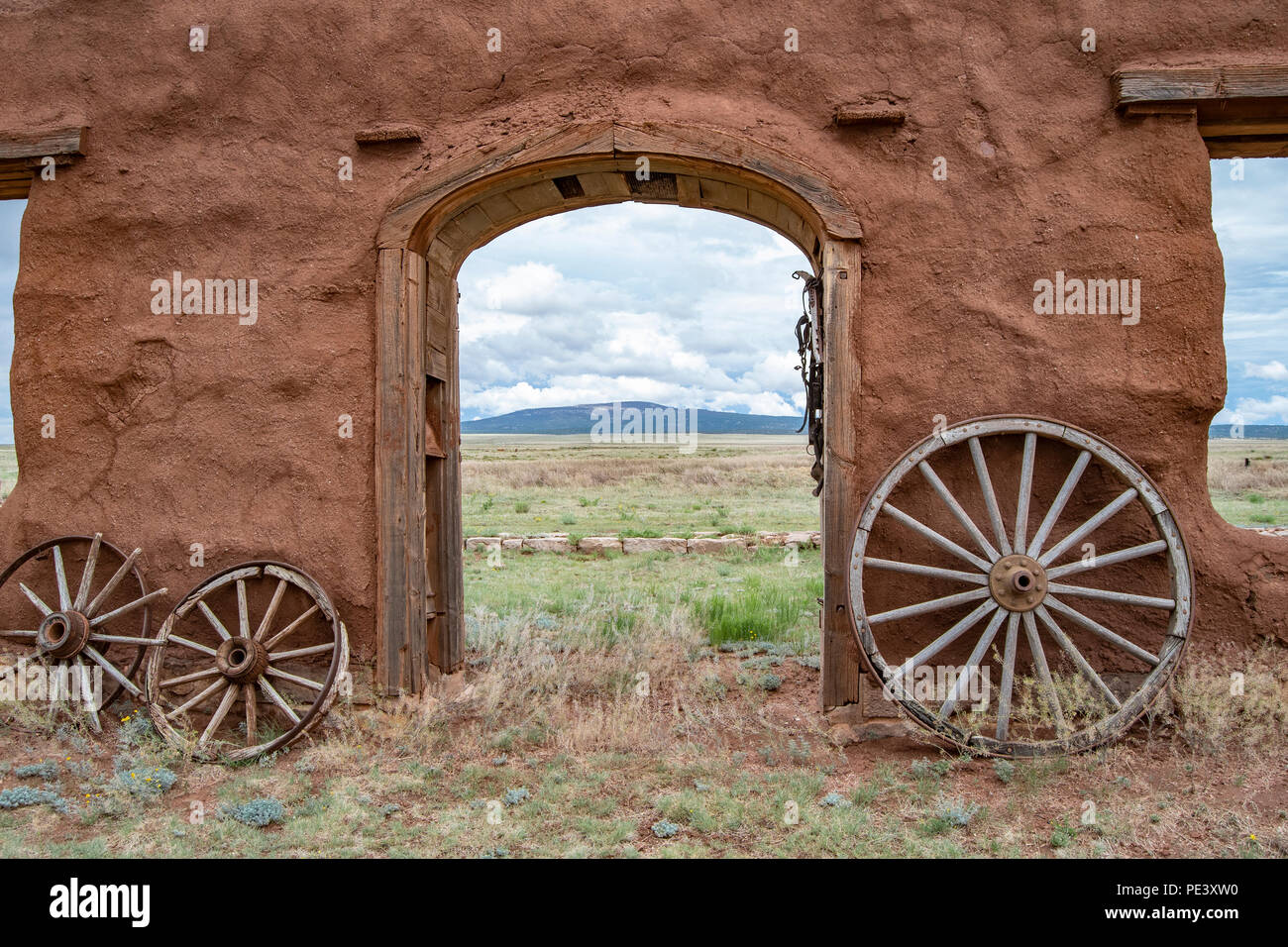 Fort Unione NM, Mora County, NM, Stati Uniti d'America, di Dominique Braud/Dembinsky Foto Assoc Foto Stock