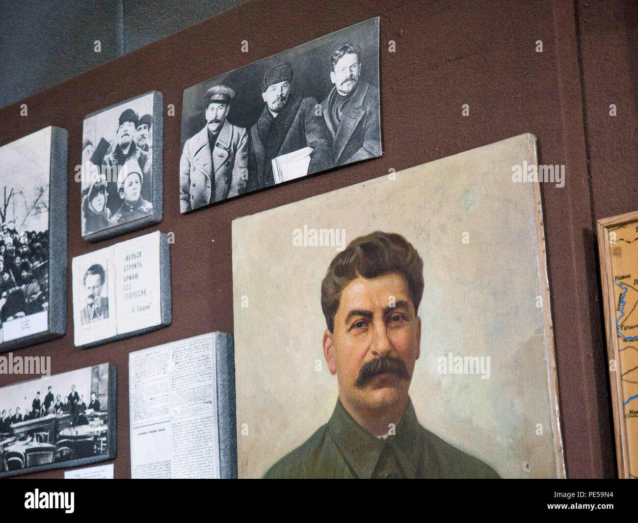 Foto di Stalin. Foto Stock