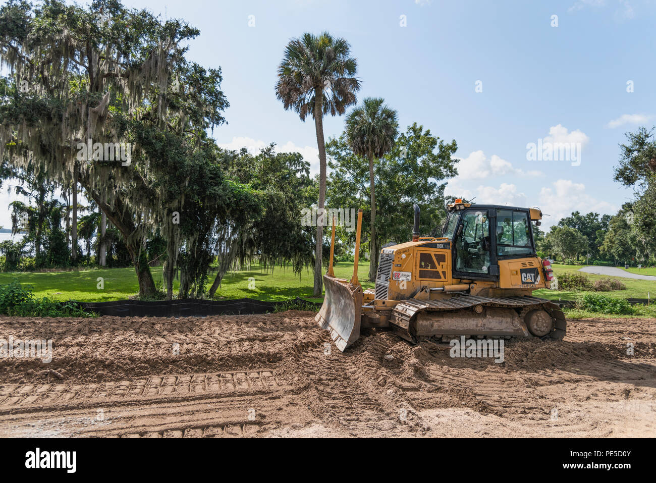 Caterpillar D6K Apripista Foto Stock