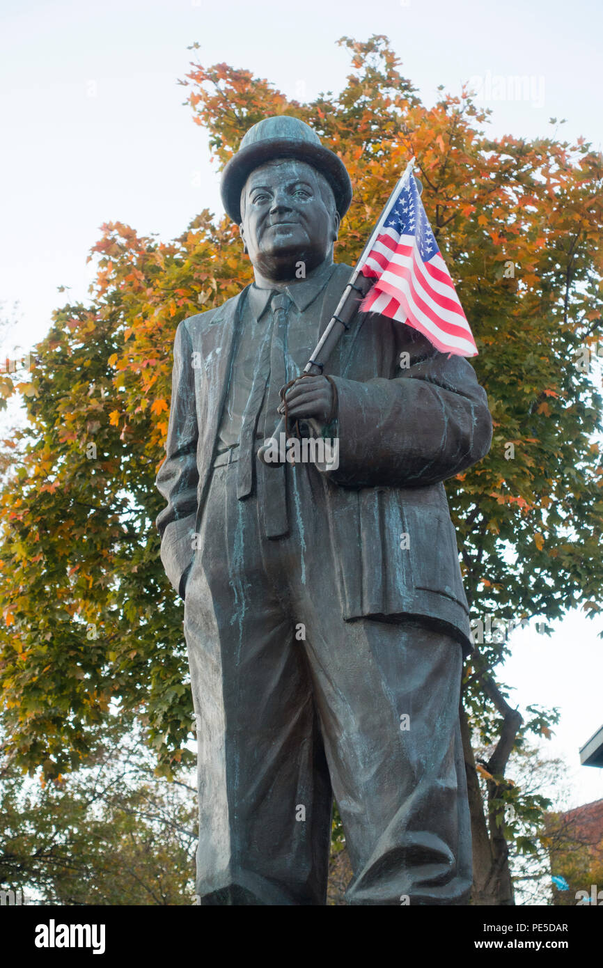 Lou Costello memorial Paterson NJ Foto Stock