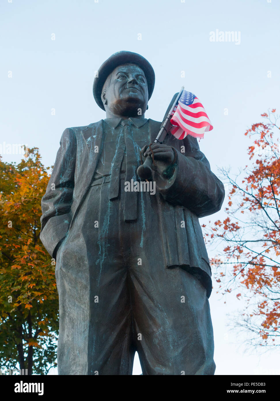 Lou Costello memorial Paterson NJ Foto Stock