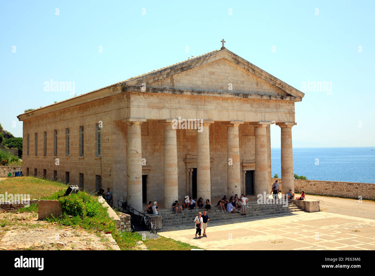 St.Michael Church, Fortezza Vecchia, Corfù Corfù, Grecia, Europa Foto Stock