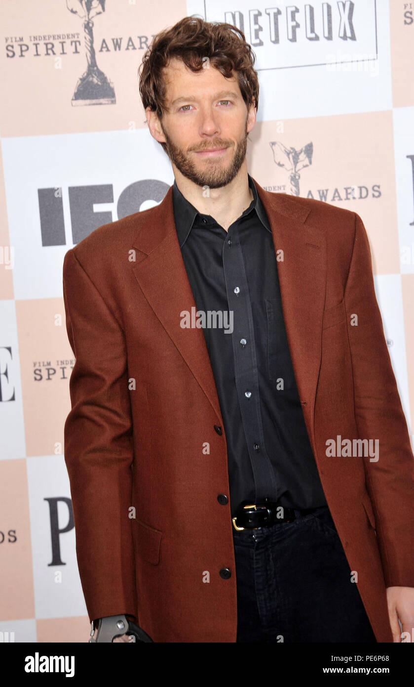 Aron Ralston presso la ventiseiesima Spirit Awards, Film IndependentÕs 2011 sulla spiaggia di Santa Monica a Los Angeles. Evento nella vita di Hollywood - California, tappeto rosso Evento, STATI UNITI D'AMERICA, industria cinematografica, celebrità, fotografia, arte cultura e intrattenimento, Topix celebrità moda, migliori della vita di Hollywood, evento nella vita di Hollywood - California, moquette rossa e dietro le quinte, movie celebrità, personaggi televisivi, musica celebrità, , Bestof, arte cultura e intrattenimento, verticale, una persona, fotografia, tre quarti, 2011 Indagine tsuni@Gamma-USA.com , Tsuni Credito / STATI UNITI D'AMERICA, Foto Stock