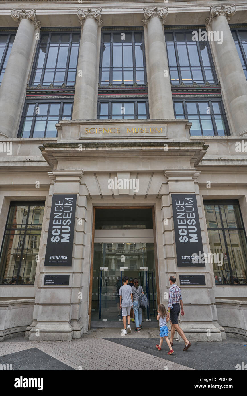 Il museo della scienza di Londra Foto Stock