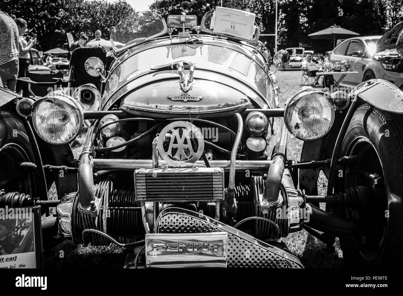 Classic Car Show porthcawl agosto 2012 Foto Stock