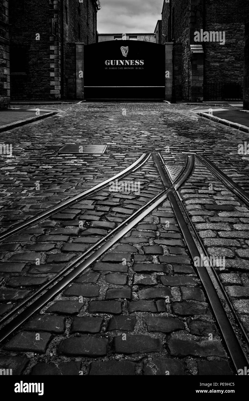 Birreria Guinness presso il St James Gate, Dublino, Irlanda Foto Stock