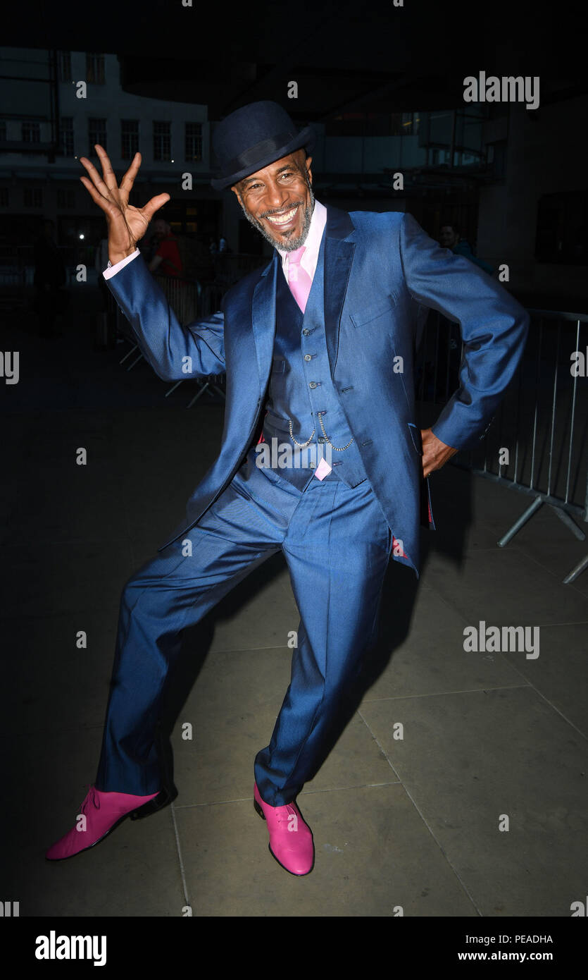 Red Dwarf star Danny John-Jules che ci è stato presentato come uno di questo anno la Strictly Come Dancing concorrenti al di fuori della BBC dopo che compaiono su uno show. Foto Stock