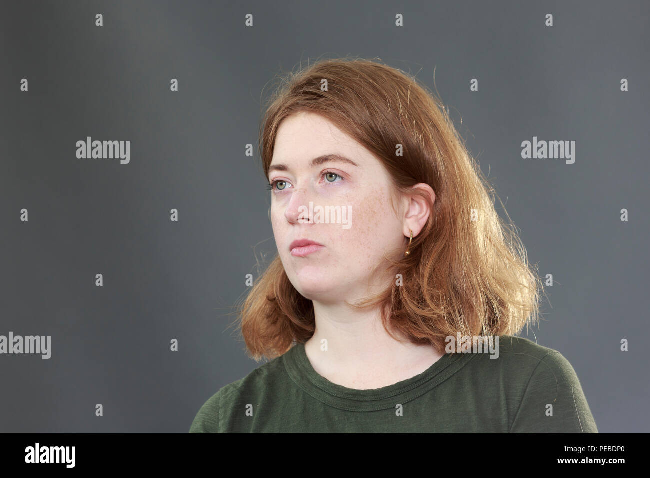 Edimburgo, Scozia. Regno Unito. Il 14 agosto 2018. Edinburgh International Book Festival. Nella foto: pak@ Mera/Alamy Live News. Foto Stock