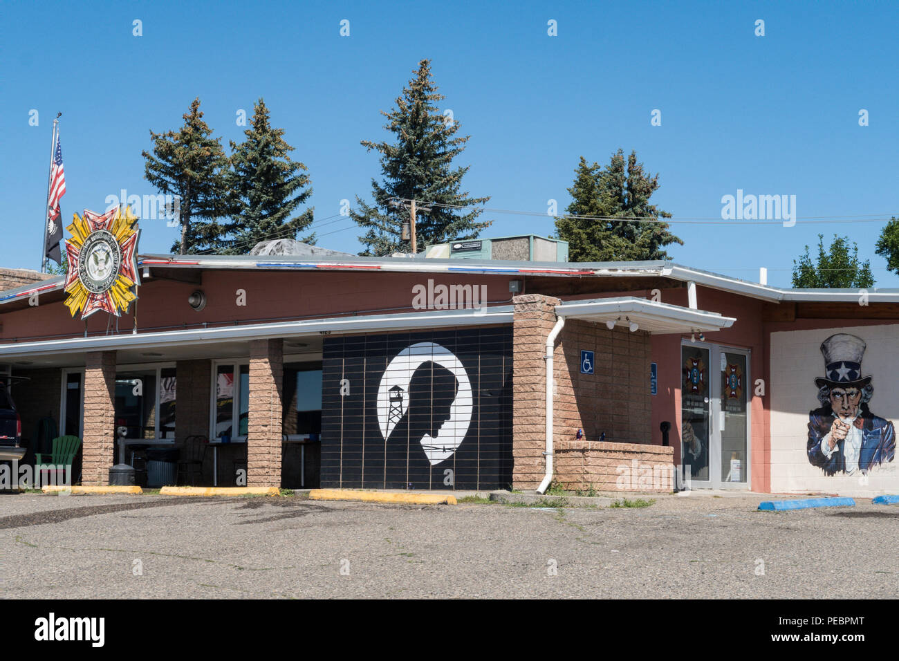 VFW Post, Great Falls, MT, STATI UNITI D'AMERICA Foto Stock