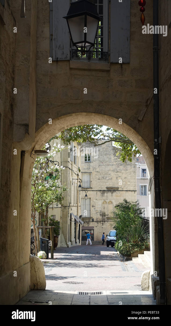 Montpellier, Languedoc-Roussillon, Francia Foto Stock