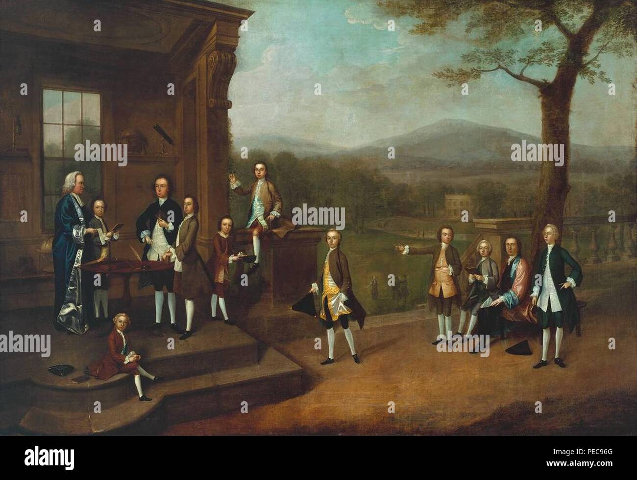 Arthur Devis 14. Foto Stock