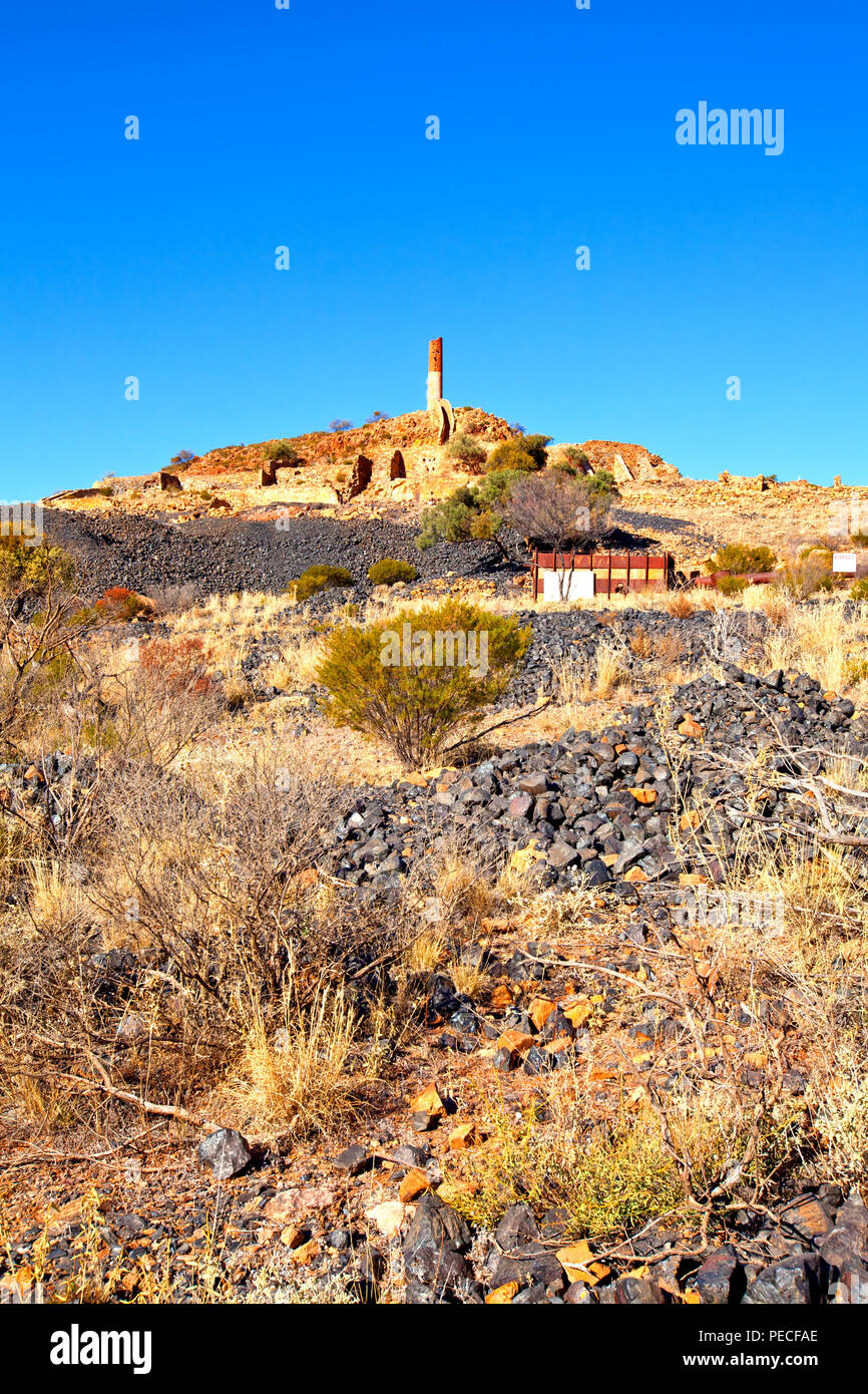 Immagine presa nella storica città di Silverton nel Nuovo Galles del Sud Australia vicino non lontano da Broken Hill Foto Stock