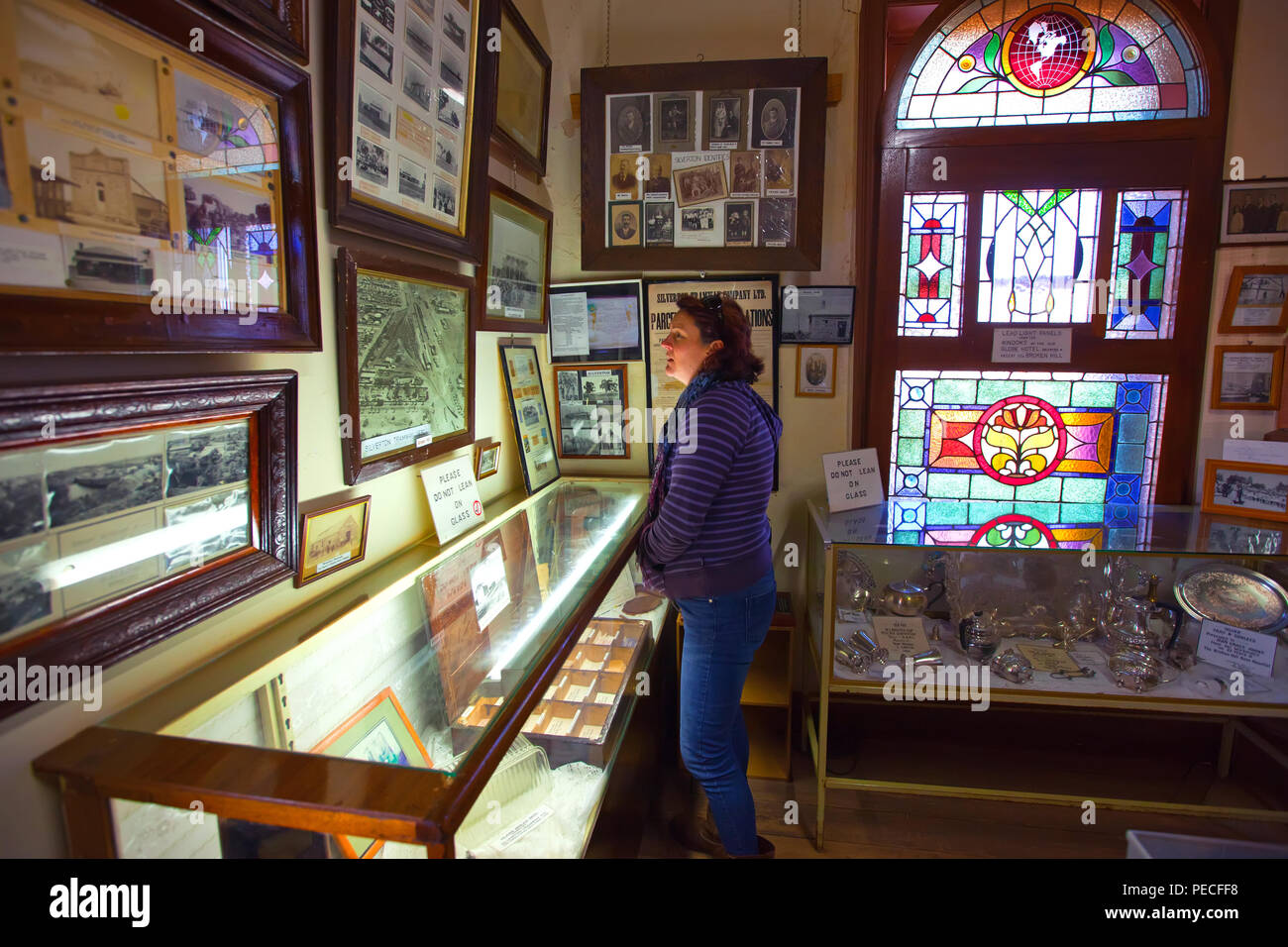 Immagine presa nella storica città di Silverton nel Nuovo Galles del Sud Australia vicino non lontano da Broken Hill Foto Stock