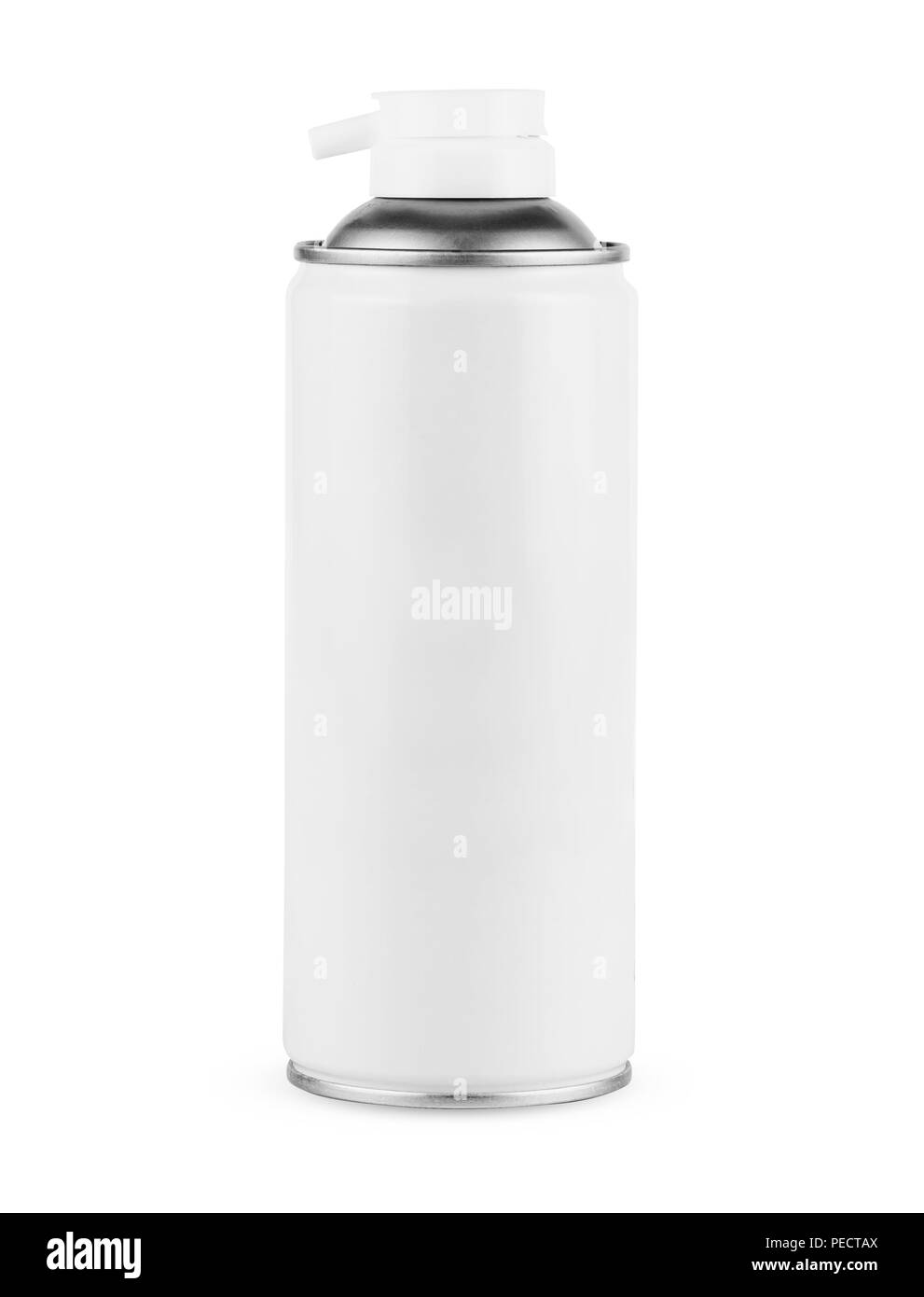 La bottiglia spray isolati su sfondo bianco Foto Stock