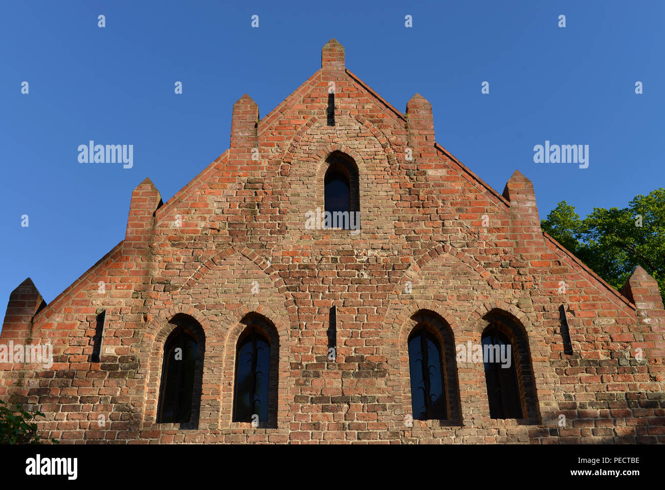 Kornhaus, Getreidespeicher, Kloster Lehnin, Brandeburgo, Deutschland Foto Stock