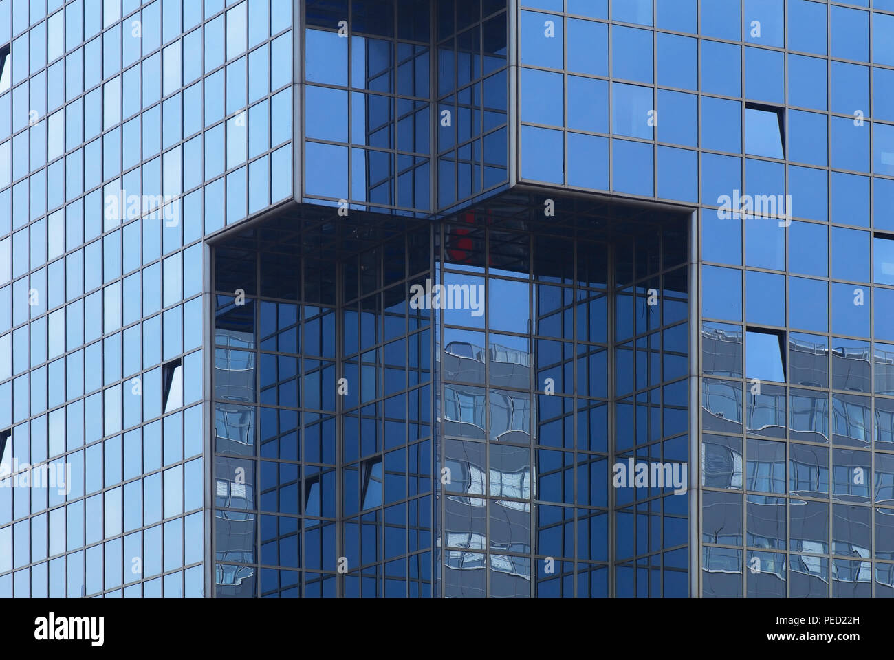 Foto di una parte di un edificio Foto Stock