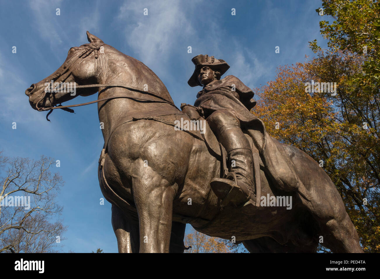 Ford Mansion George Washingtons sede Morristown NJ Foto Stock