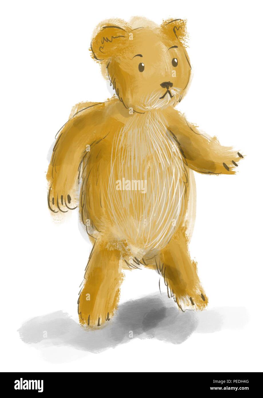 Un simpatico orsacchiotto Foto Stock