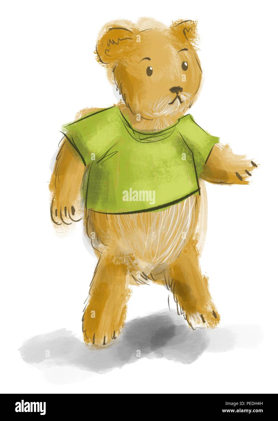 Un simpatico orsacchiotto Foto Stock