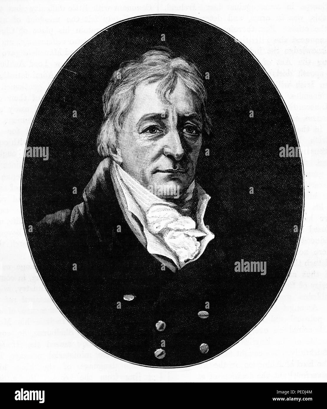 Ritratto di Henry Grattan, irlandese MP; Illustrazione da Cassell della storia dell'Inghilterra, King's Edition Parte 34 Foto Stock