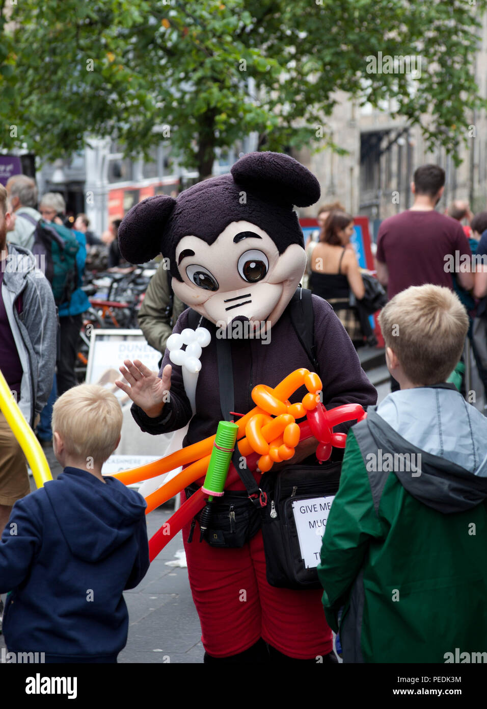 Edinburgh Fringe Festival 2018, Edimburgo, Scozia, Regno Unito Foto Stock